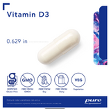 Vitamin D3 125 mcg (5,000 IU) 30