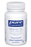 Vitamin D3 125 mcg (5,000 IU) 120