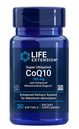 Super Ubiquinol CoQ10 with Enhanced Mitochondrial Support™ 100 mg 30 softgels