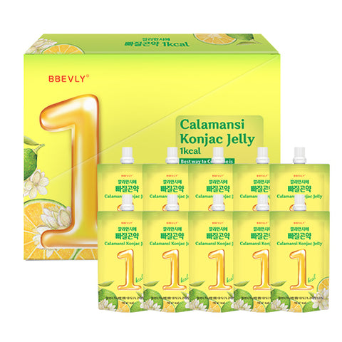 BBEVLY Calamansi Konjac Jelly - Diet snack ( 10 count 5.29 oz )