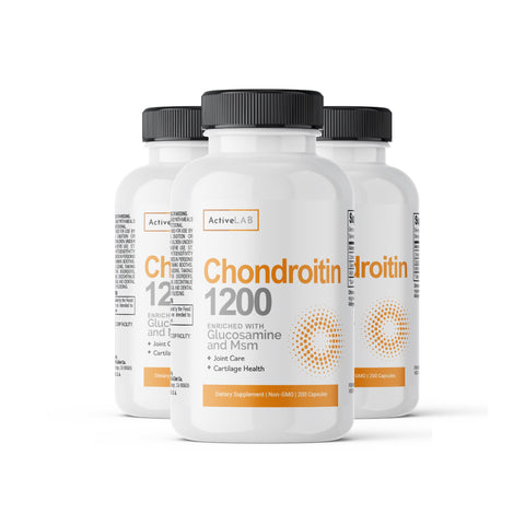 CHONDROITIN. MSM GLUCOSAMINE 200 CAPSULES