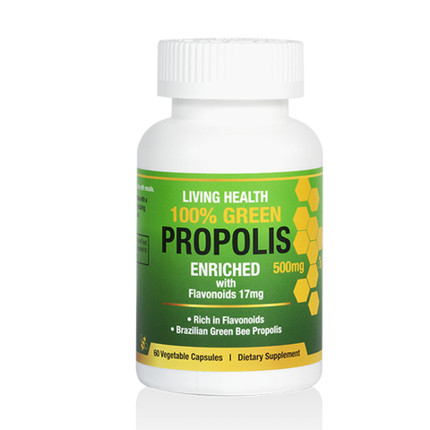 100% Pure Brazilian Green Propolis Immune Health -500mg