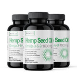 Hemp Oil Capsules | 30,000 mg Per Bottle | Max Potency | Non-GMO, Gluten Free, Vegetarian